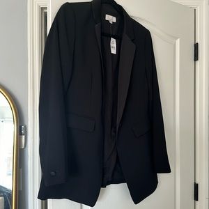 NWT Loft Black Blazer size 4